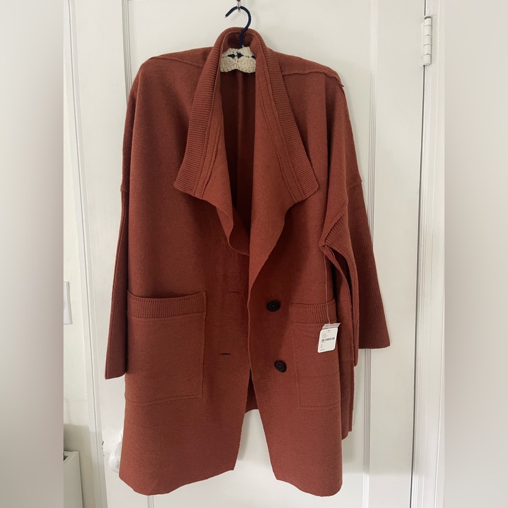 BRAND NEW w/Tags: Free People Cardigan Coat/Jacket